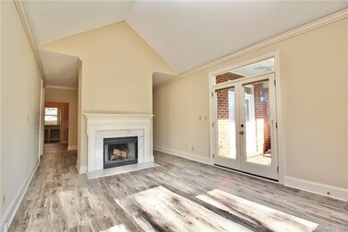 Beautiful Wood Fireplace with Access to Deck for a
