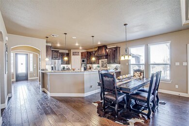 Open floor-plan with ease of flow for entertaining