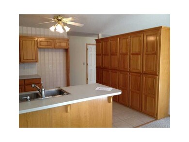 Kitchen. Massive pantry