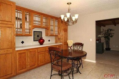 Eat in kitchen with its own built in buffet