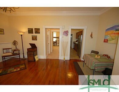 Living Room. Living/Dining area looking into the b