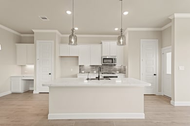 Convenient desk area in dining area off the kitche