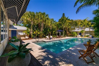 Courtyard from SW corner by pool side suite
