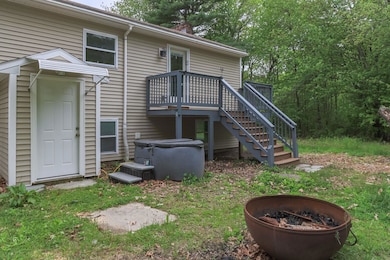 Separate entry to lower level