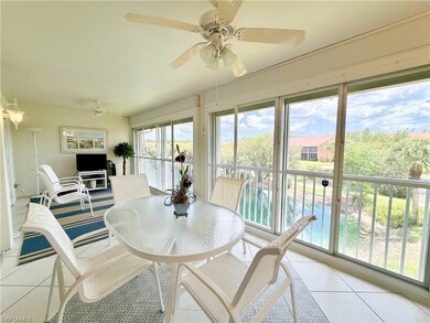 Lanai has glass sliders and electric storm shutter