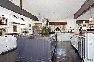 Gourmet kitchen with two large islands