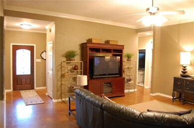 View in Foyer & Living room.