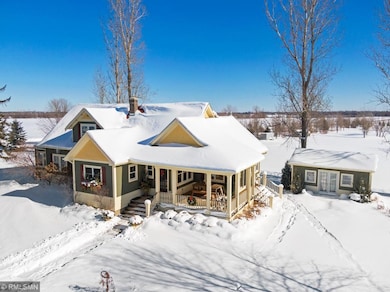 Steps away from the main home is a cozy cottage wi