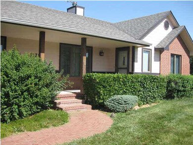 Covered front porch