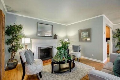 Close up view of living room.
