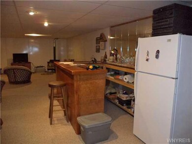 Basement Includes cherry bar and gas stove
