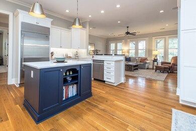 Kitchen bar- Keeping room and view of amazing back