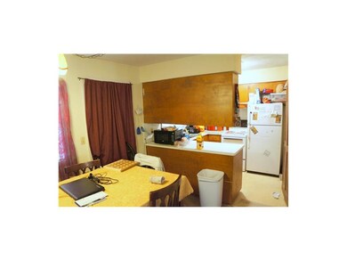 kitchen in background