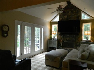 Great Room has wood fireplace