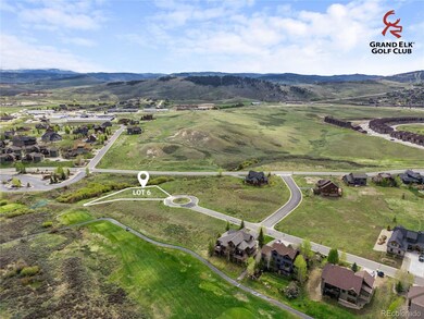 Aerial view highlighting Lot 6’s ideal orientation and its rare golf-course frontage within the Fairways Villas enclave. Lot lines shown are approximate.