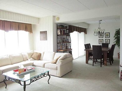 Living Room. Looking into the dining area