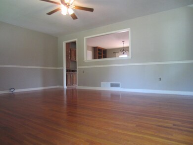 Living Room to Kitchen & Breakfast Room