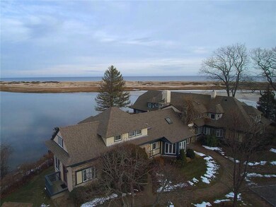 High above the Ogunquit River and...