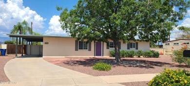 Extra long concrete driveway