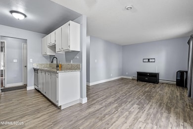 kitchen w living room