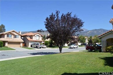 Mountain views from the front yard