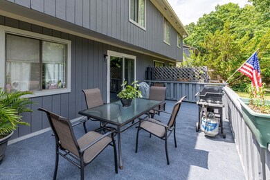 Fenced deck