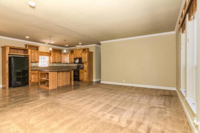 Open, Great Room Concept.
