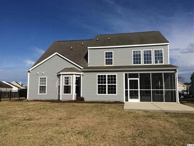 Back of home at 2363 Windmill Way Myrtle Beach SC 
