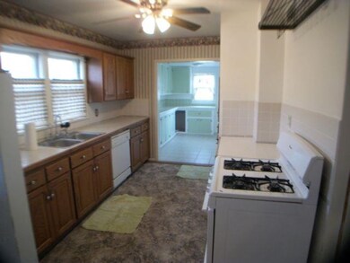 kitchen with included appliances