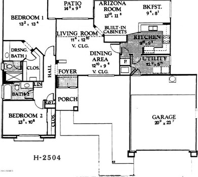 H2504 S Wexford Floor plan