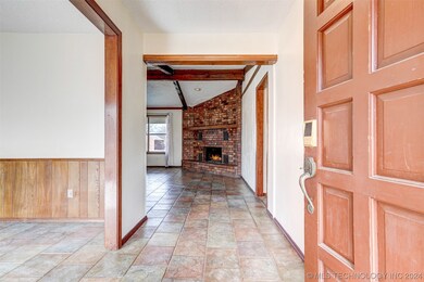 Entry into front hallway