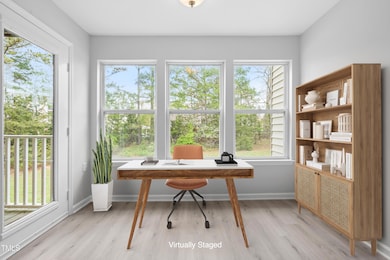 Staged office