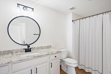 Virtually Staged Primary Bath