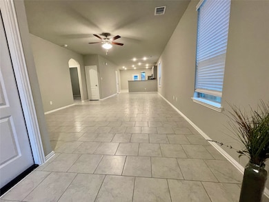 Modern open floor plan
