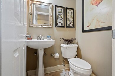 Updated Half bath downstairs.