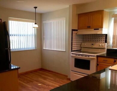 Kitchen and eat-in area