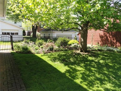 Wonderful yard with great shade tree.
