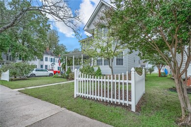 View of front of house with a front yard