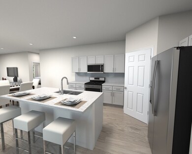 Photo is not of the actual home, but is an inspirational photo of builder’s model home and may depict options, furnishings, and/or decorator features that are not included