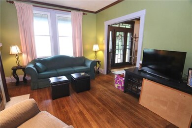 Living Room with view of Foyer