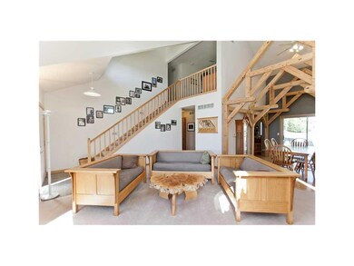 Family Room. Open family room to the upstairs loft