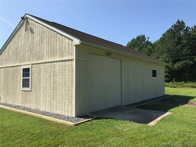 Rear of workshop