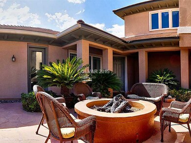 Other. Courtyard with firepit