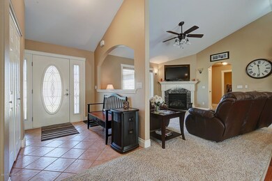 Entry to living area