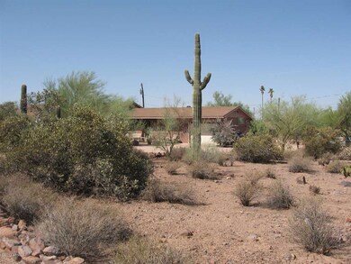 View from circular driveway