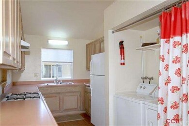 Laundry area off kitchen