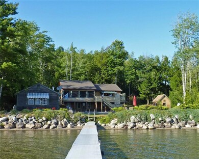 206' of water frontage, studio style...