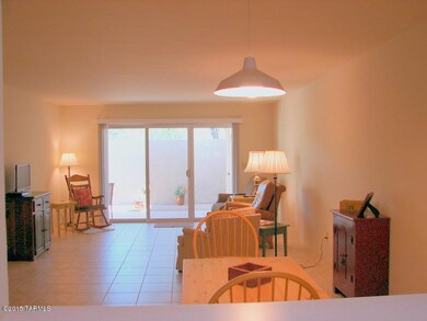 View of family room from kitchen
