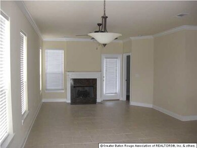 Large Living Room with Open floorplan and fireplac