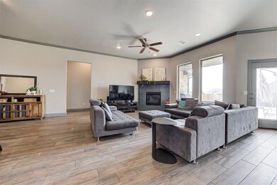 Living Room View with large windows and natural light